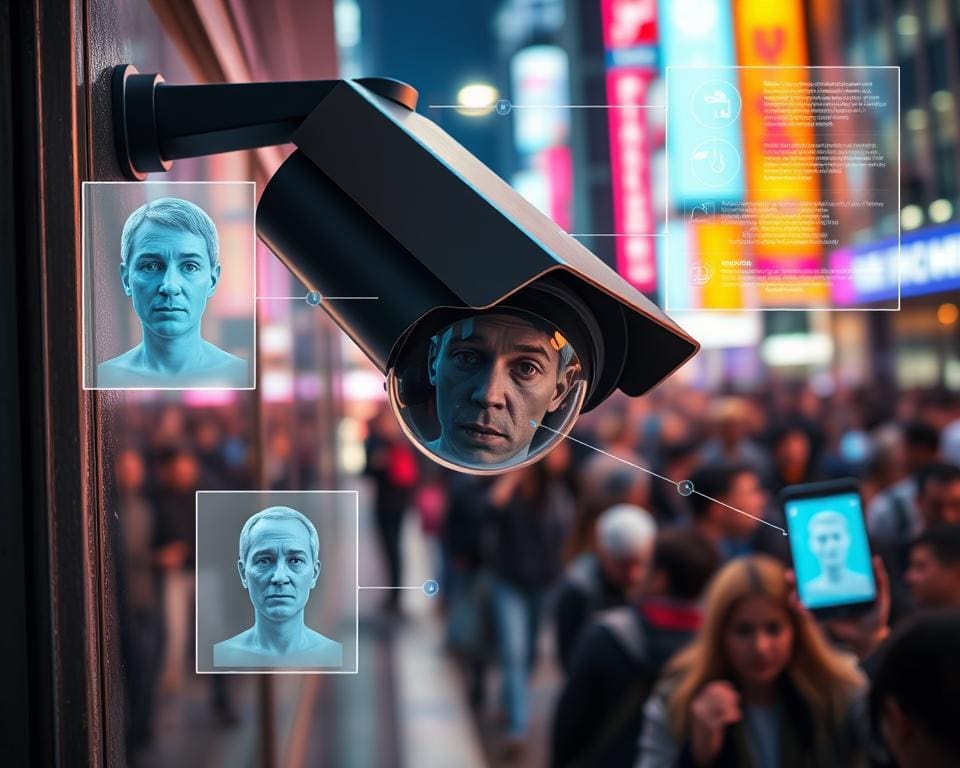 Hoe werkt gezichtsherkenning in beveiligingscamera's?