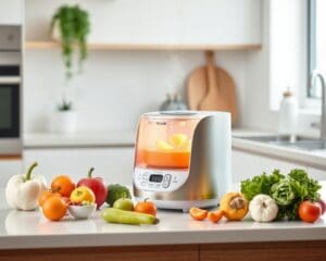 Keukenmachines met een programma voor babyvoeding