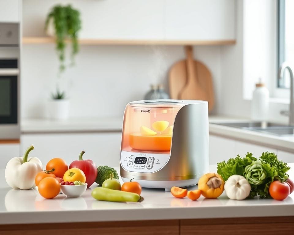 Keukenmachines met een programma voor babyvoeding