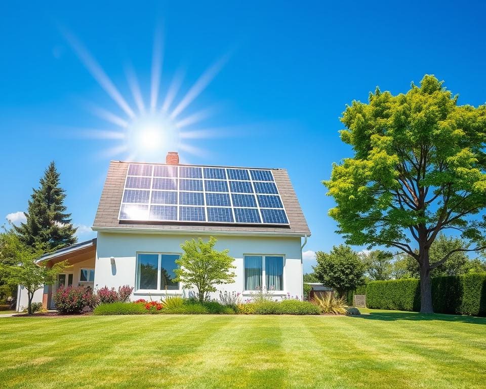 Kostenbesparing met zonnepanelen