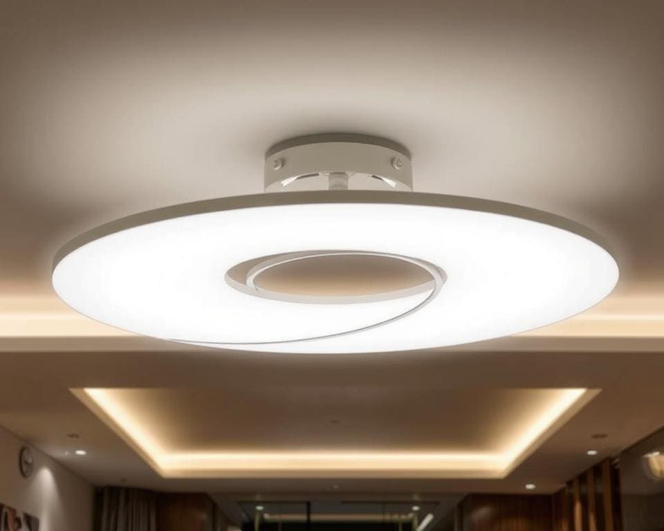 LED plafondlamp in moderne stijl: helder en energiezuinig