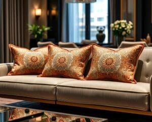 Luxe sierkussens met geometrisch patroon: geef je interieur een boost