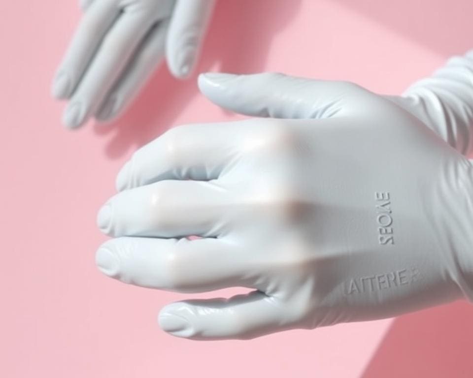 Nitril handschoenen voor gevoelige huiden