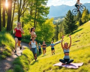 Outdoor fitness: calorieën verbranden in de natuur
