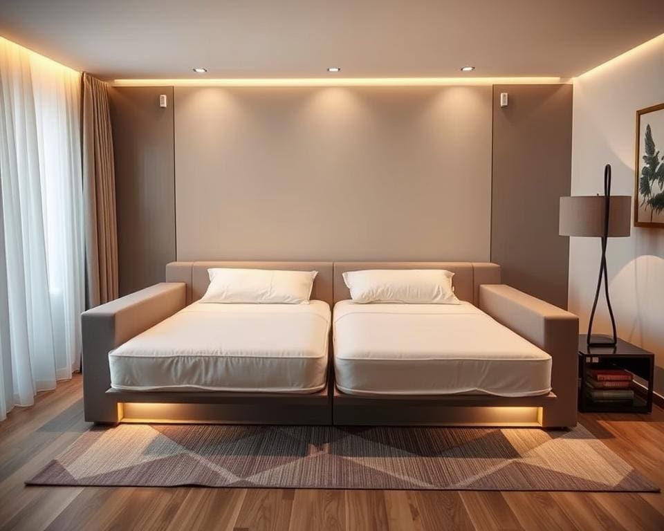 Slaapbanken met uitneembare matrassen