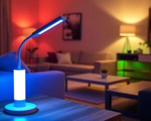 Slimme lamp met kleurinstellingen: sfeer naar wens