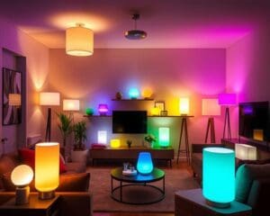 Slimme lampen met kleuren voor elke stemming