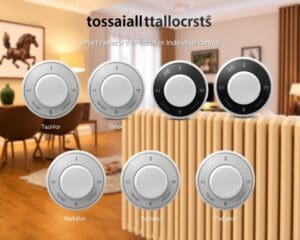 Slimme thermostaatknoppen voor radiatoren: controle per kamer