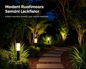 Slimme tuinverlichting met weerbestendige afwerking: veiligheid en sfeer