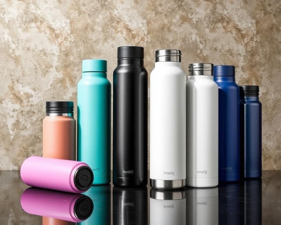 Thermosflessen met dubbelwandige isolatie