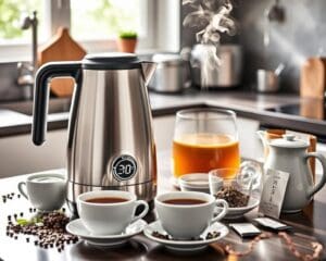 Waarom een waterkoker met timer handig is