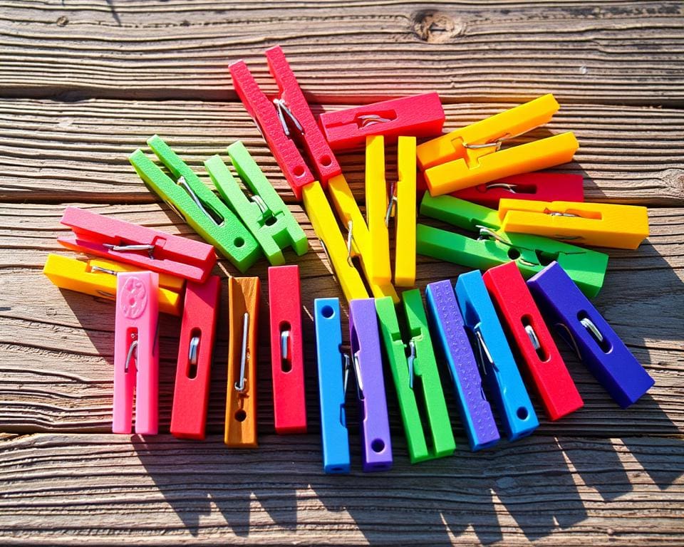 Wasknijpers met UV-bestendige materialen