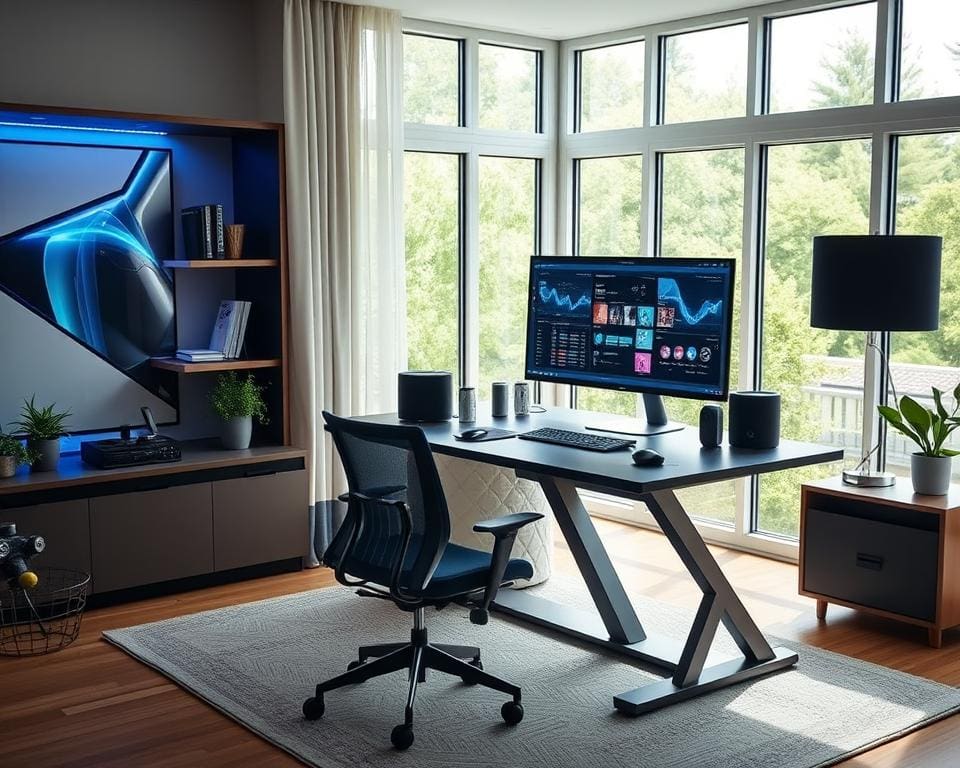 Wat maakt slimme huizen ideaal voor hybride werkomgevingen?