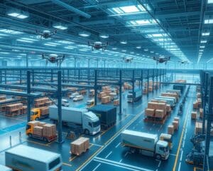 Wat zijn de voordelen van drones in logistieke operaties?