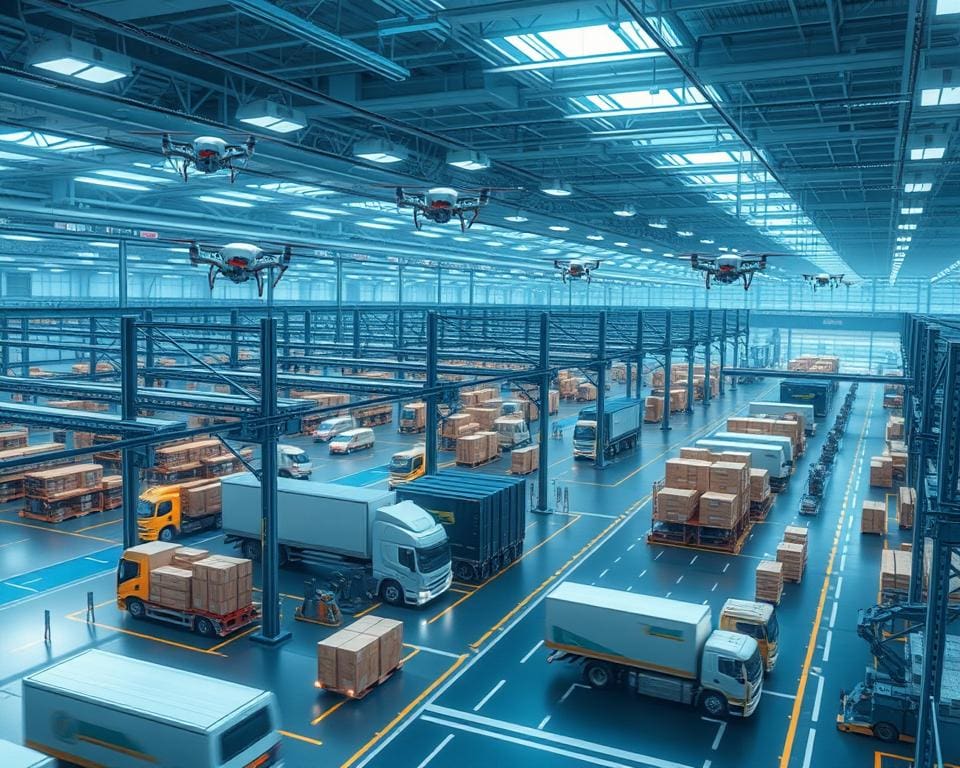 Wat zijn de voordelen van drones in logistieke operaties?