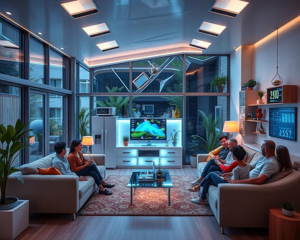 Wat zijn de voordelen van slimme huizen in deeleconomieën?