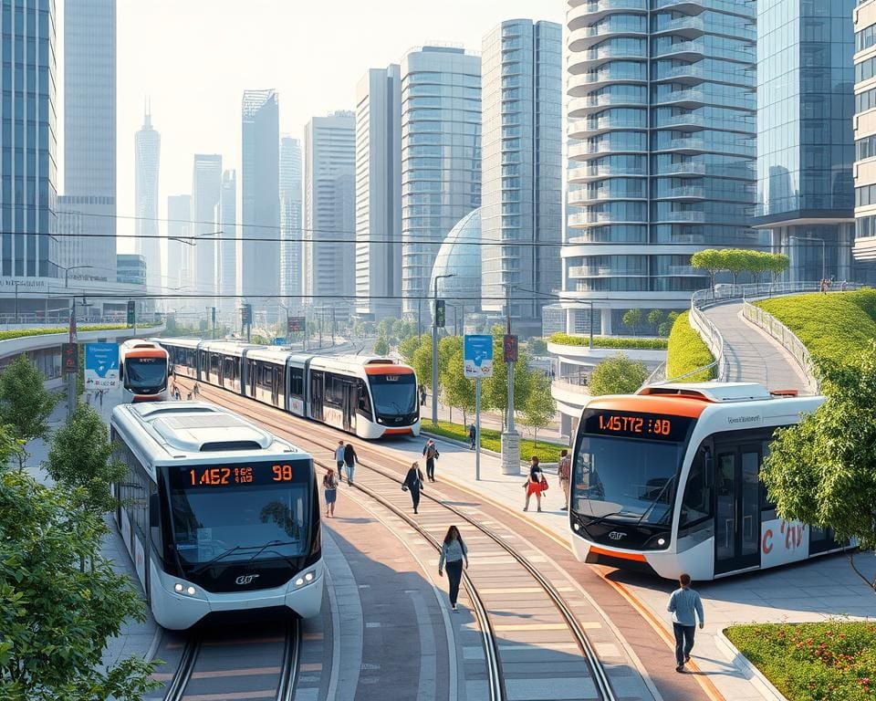 Wat zijn de voordelen van slimme netwerken in openbaar vervoer?