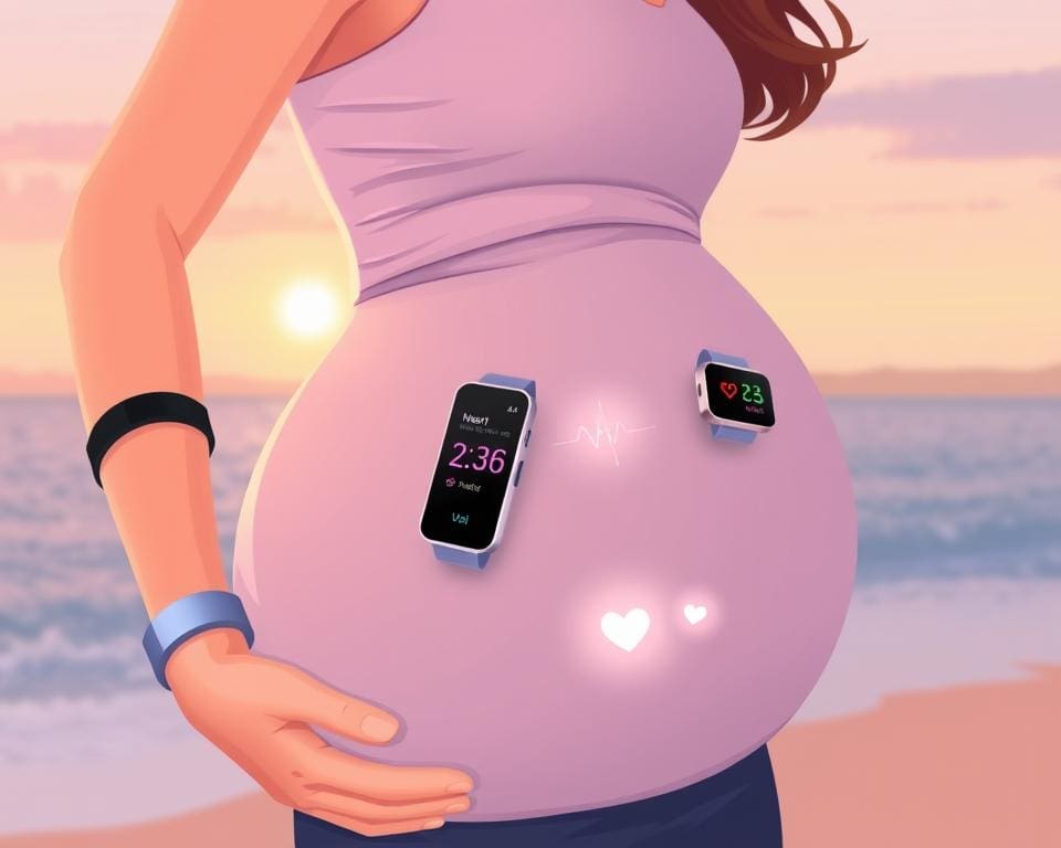 Wat zijn de voordelen van wearables in zwangerschapszorg?