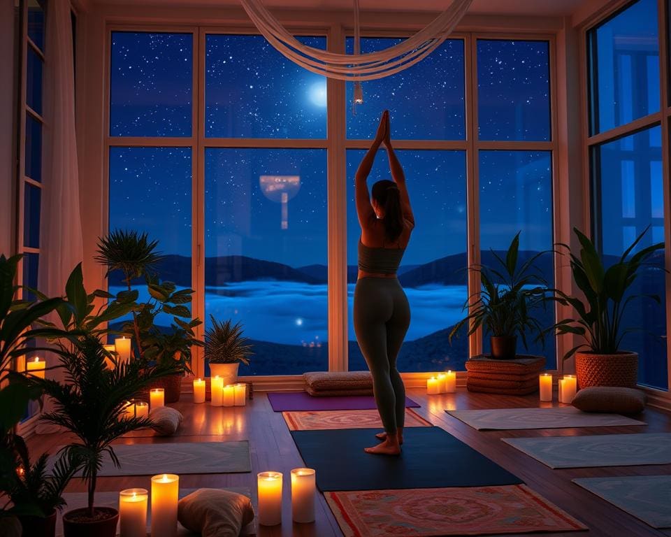 Yoga voor ontspanning en betere nachtrust