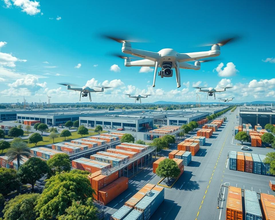 drones in supply chain