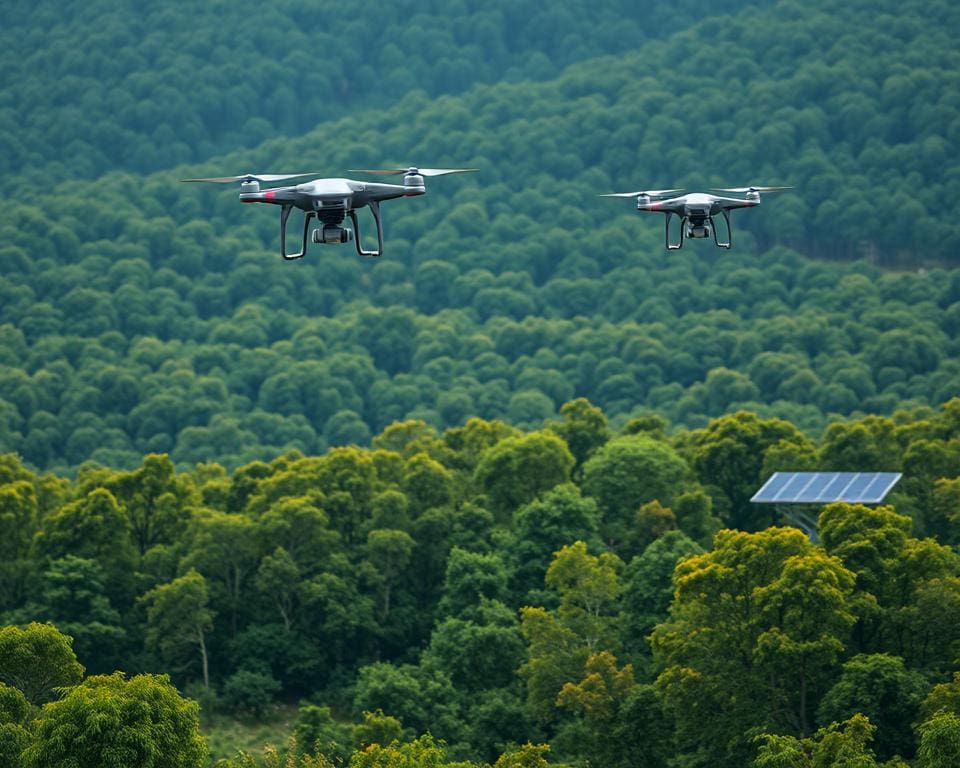 duurzaamheid door middel van drones