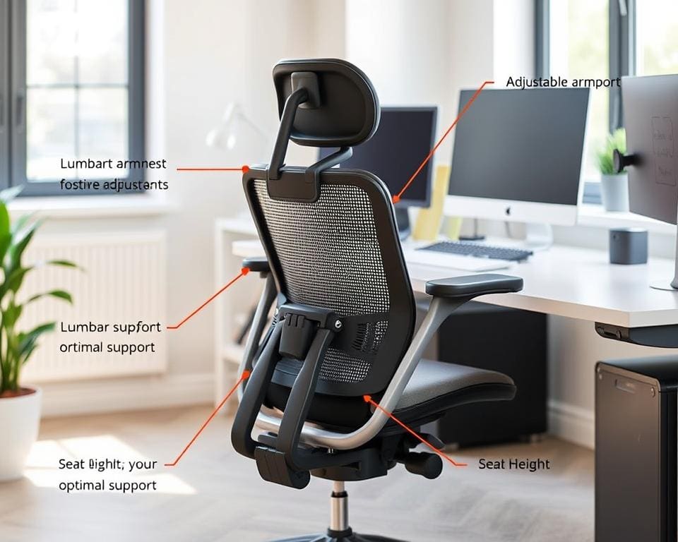ergonomische stoel tips voor werkhouding