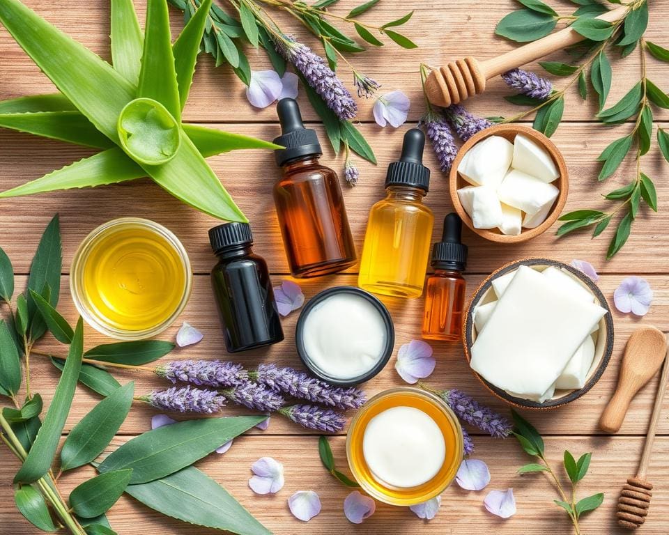 huidverzorging met natuurlijke ingrediënten