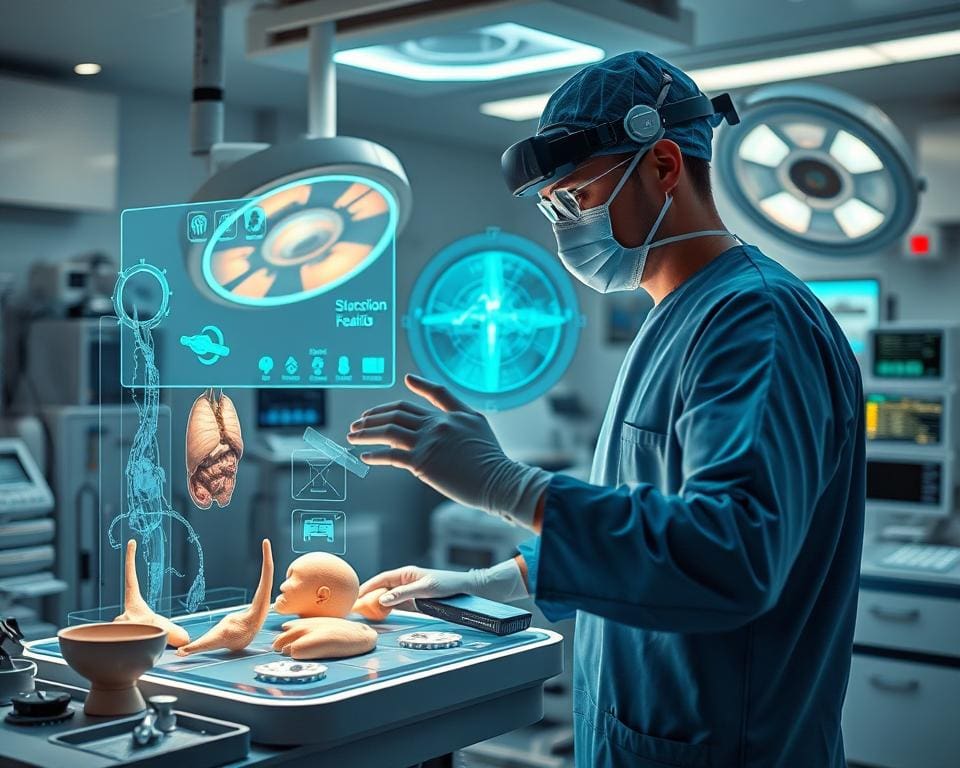 innovatieve operatie simulatie met AR