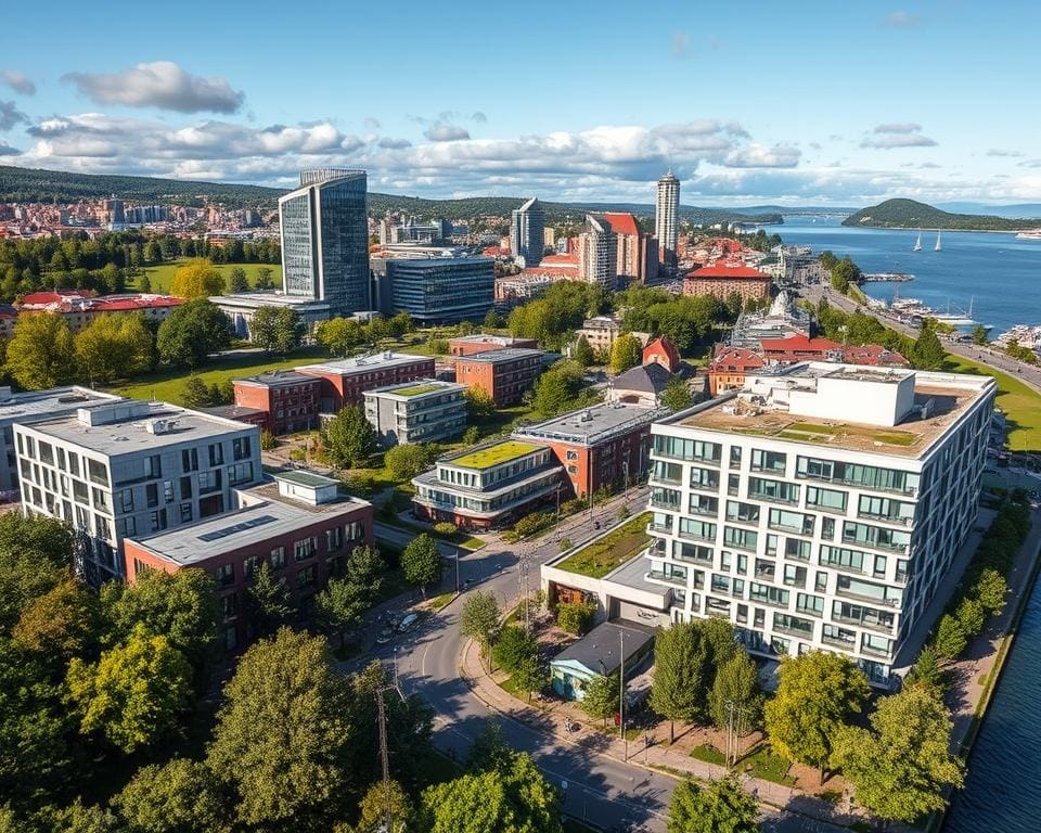 moderne Scandinavische cultuur en natuur in Oslo