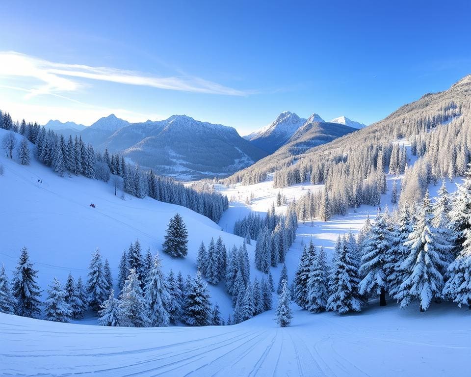 rustig skiën in Adelboden