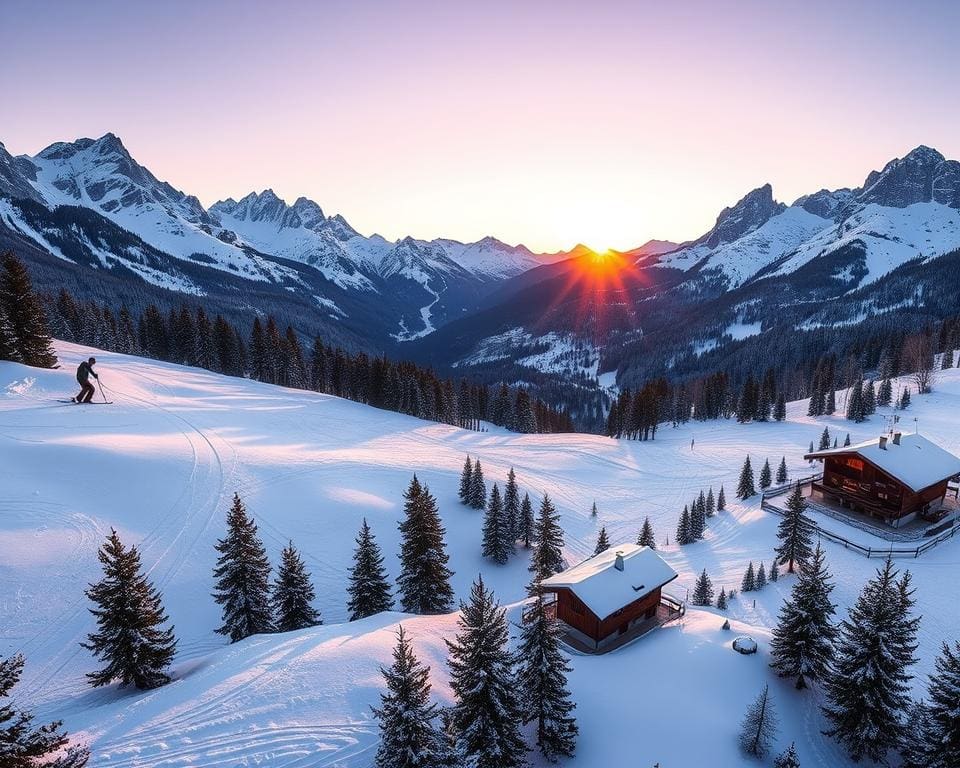 skiën en wandelingen in de Dolomieten