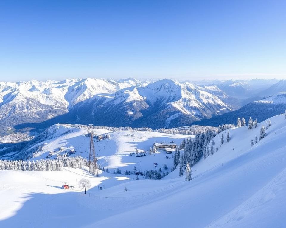 sneeuwzekerheid wintersport Zugspitze