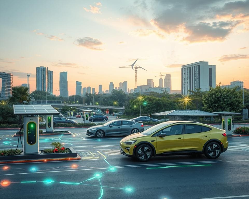 voordelen van slimme netwerken voor EV-oplaadpunten