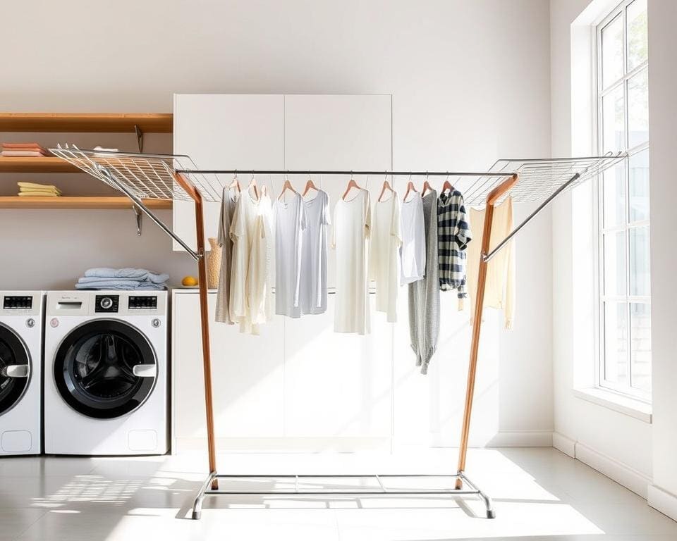 Droogrekken met uitklapbare vleugels