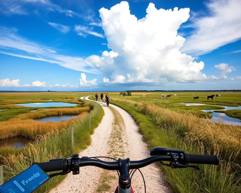 Fietsroutes Camargue