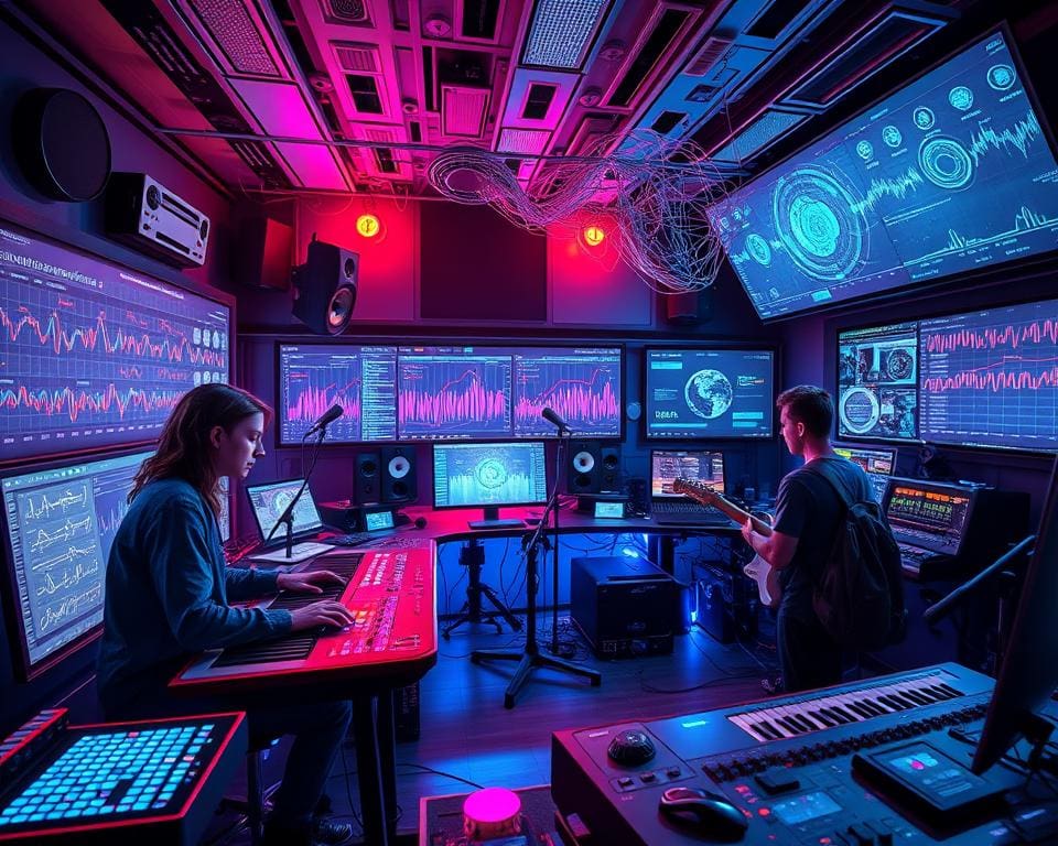 Hoe draagt machine learning bij aan muziekproductie?