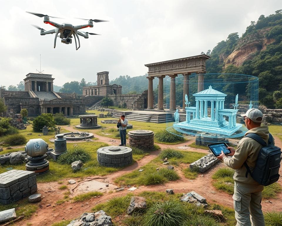 Hoe verbetert technologie archeologisch onderzoek?