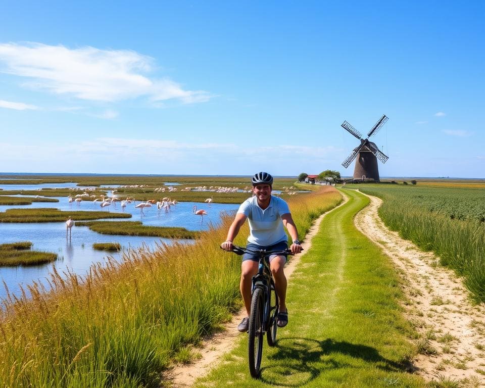 Hoe verken je het beste de Camargue per fiets?