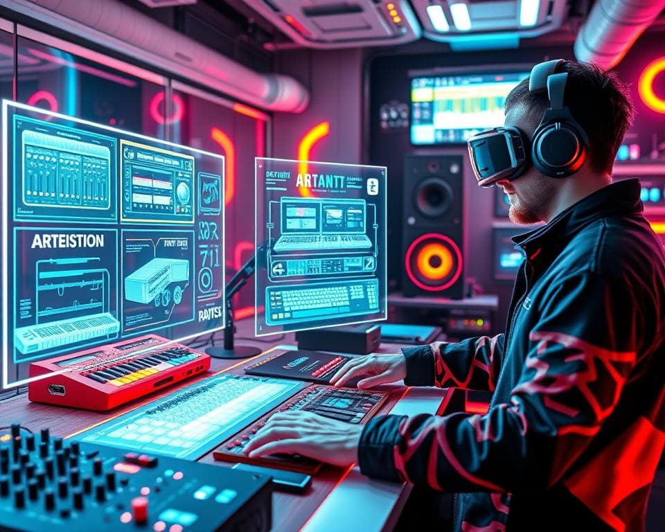 Hoe werkt augmented reality in het ontwerpen van muziekapparatuur?