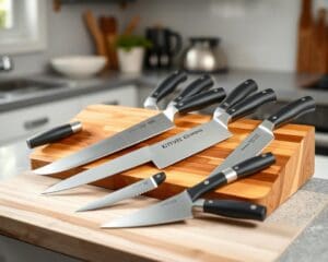 Keukenmessen met ergonomische handvatten