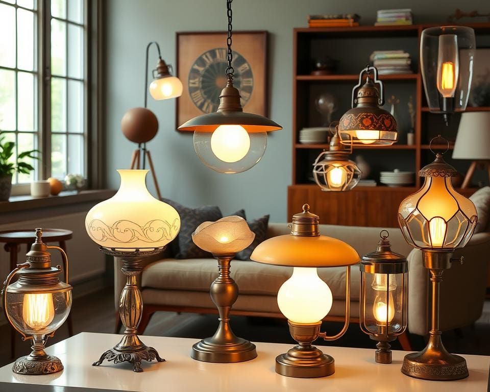 Populaire vintage lampen