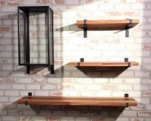 Wandrekken met industriële uitstraling