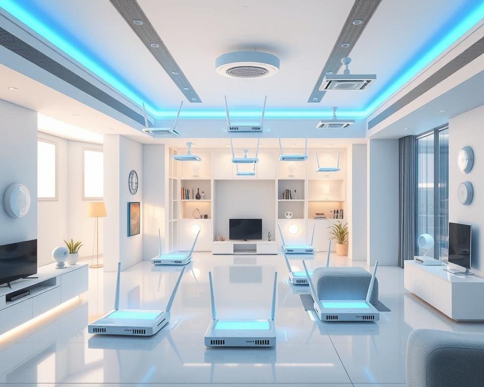 Wat maakt draadloze routers efficiënt voor slimme huizen?