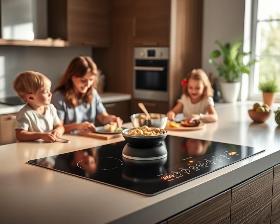 Wat maakt inductiekookplaten een veilige keuze voor gezinnen?