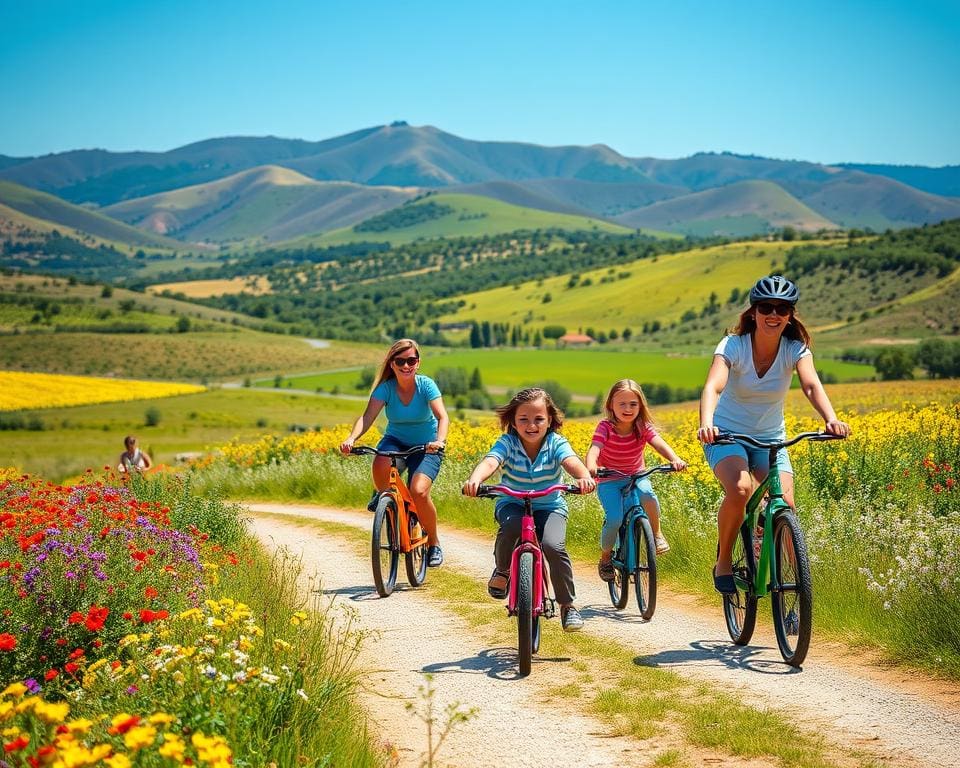 tips fietsen met kinderen in Spanje