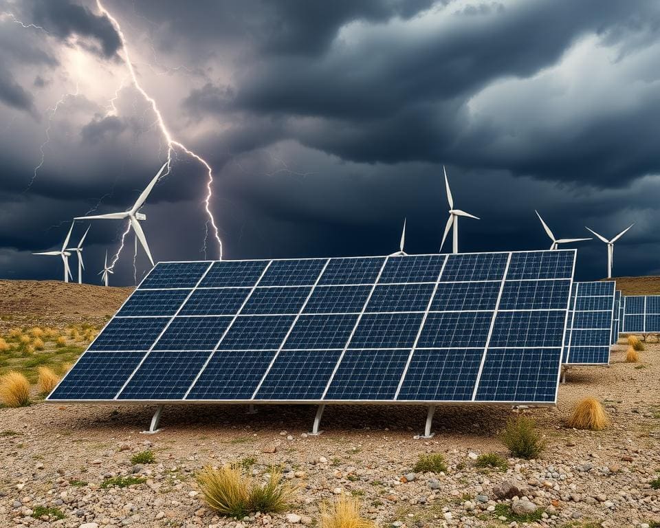 zonnepanelen stormbestendig