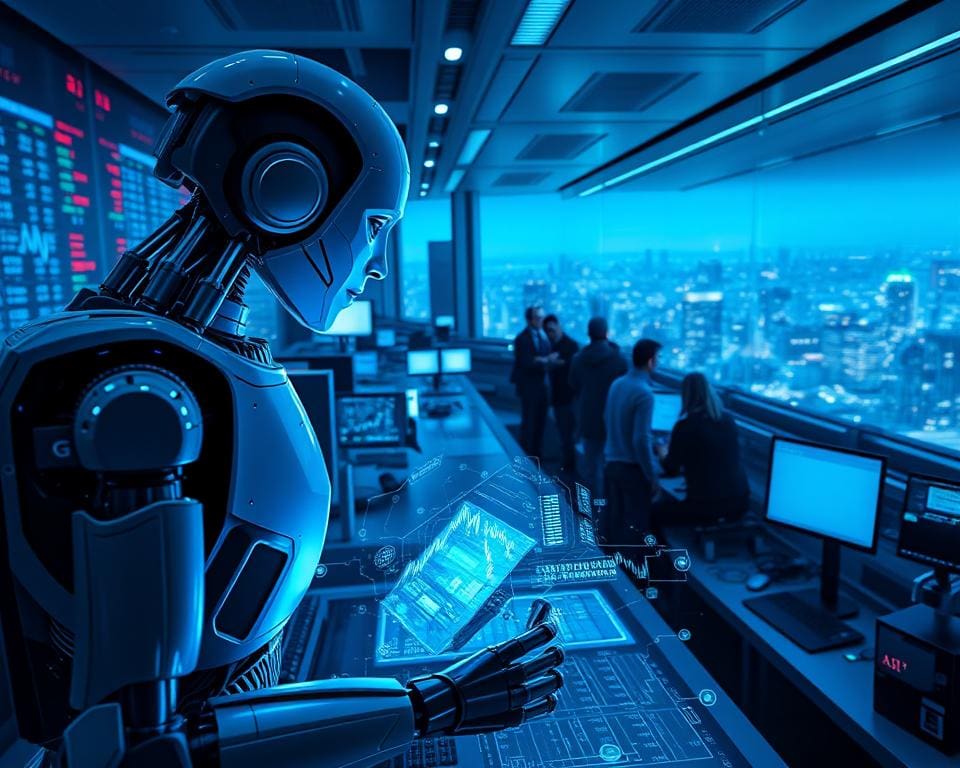 AI-gestuurde handelaar: Hoe bots de beurshandel overnemen