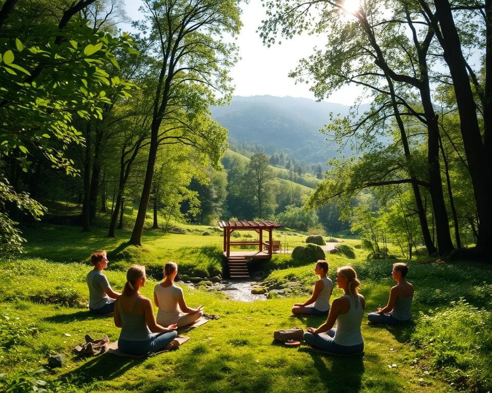 Hoe plan je een meditatie-retreat in de natuur?