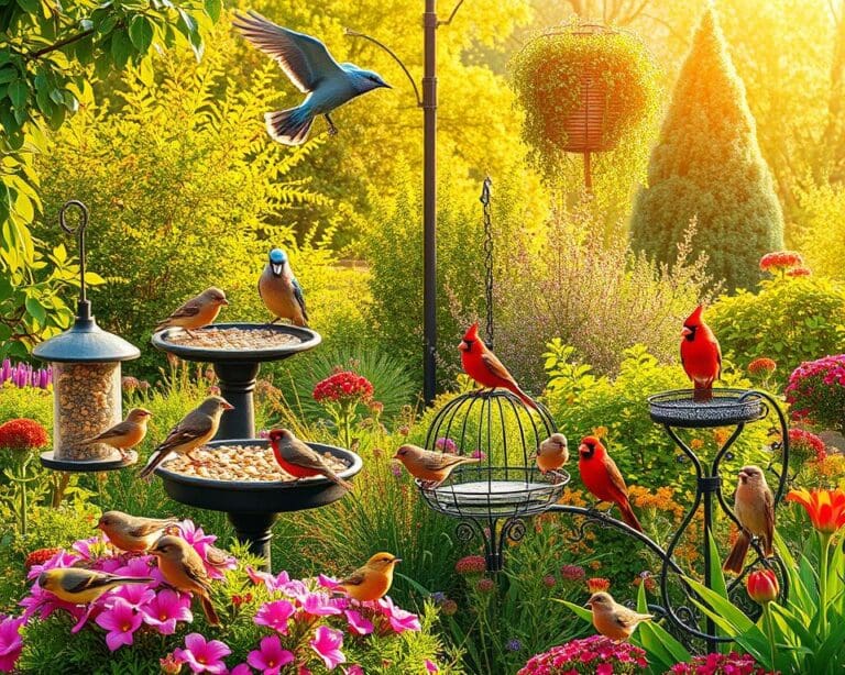 Hoe trek je meer vogels naar je tuin?