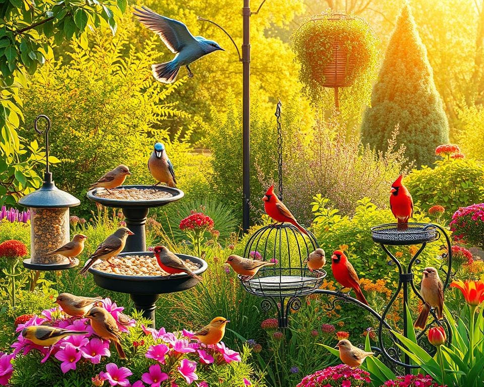 Hoe trek je meer vogels naar je tuin?